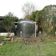 Auckland water tank collection system case study